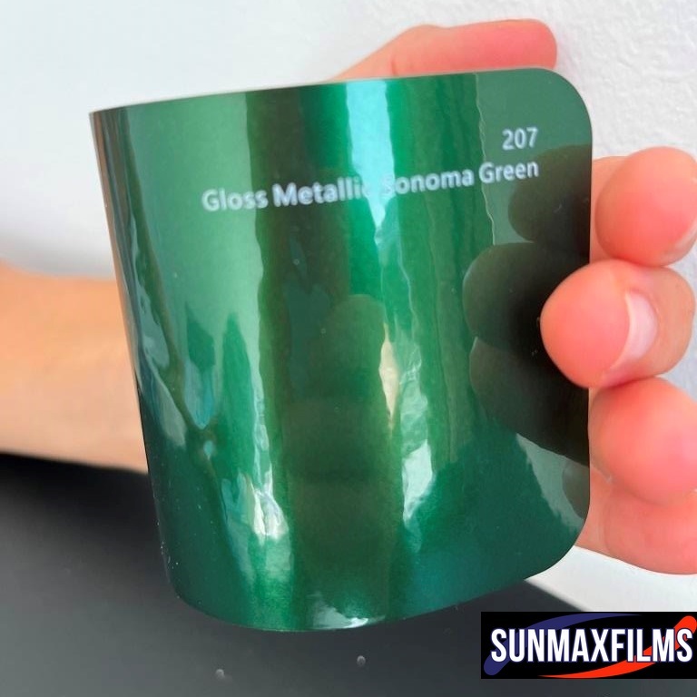 Плёнка Gloss Metallic Sonoma Green