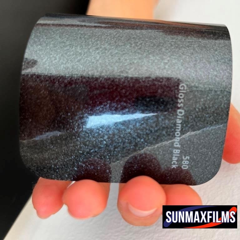 Плёнка Gloss Diamond Black — образец из каталога SunMax