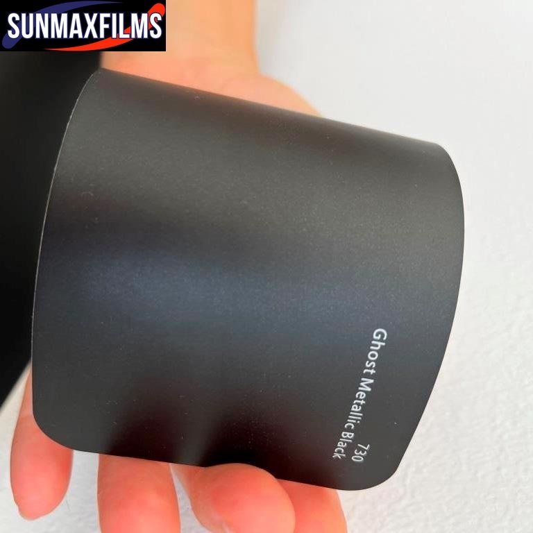 Плёнка Ghost Metallic Black — образец из каталога SunMax