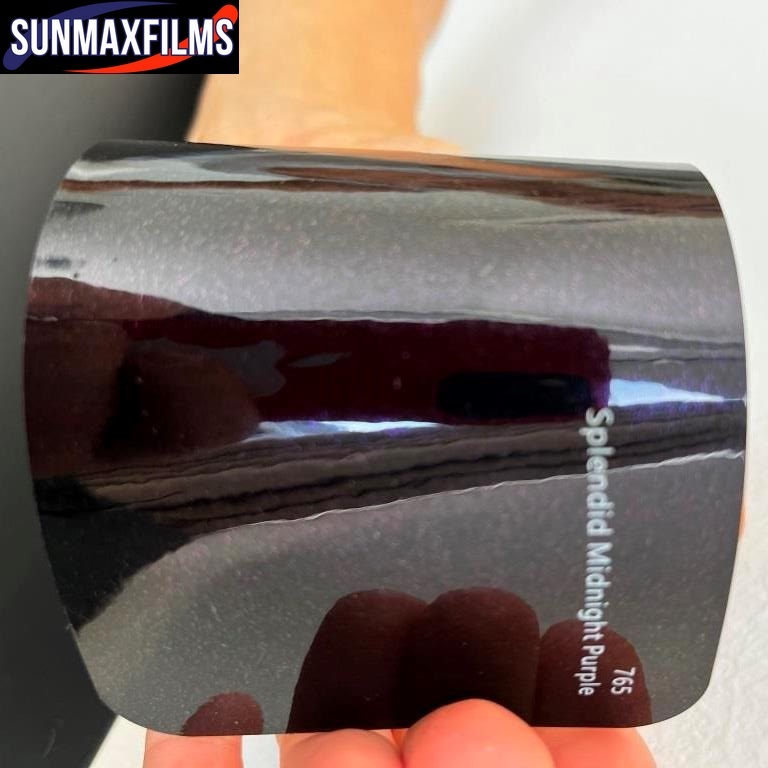 Плёнка Splendid Midnight Purple — образец из каталога SunMax