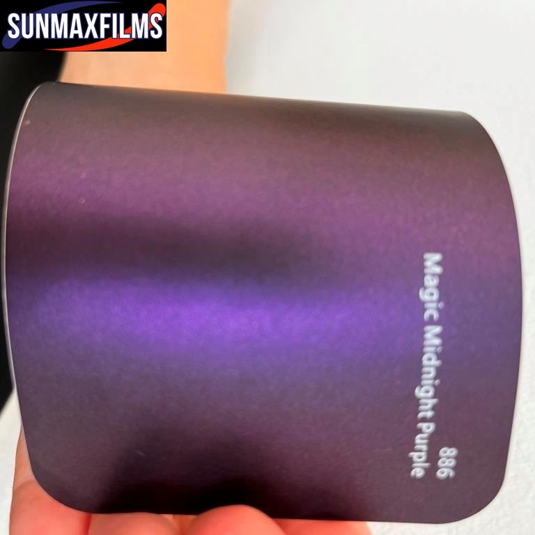 Плёнка Magic Midnight Purple — образец из каталога SunMax